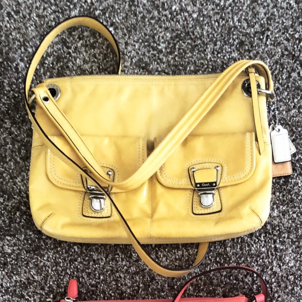 SOLD Coach Poppy Hippie Crossbody